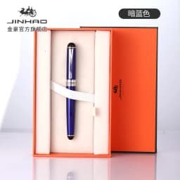 Jinhao X750 Classic Style Silver Clip Metal Fountain Pen 0.5mm Nib Steel Ink Pens for Gift Office Supplies School Supplies
