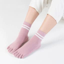 New Cotton Woman Five Finger Socks Female Toe Socks Harajuku Toe Separator Sox Streetwear Autumn Winter 5 Toe Socks