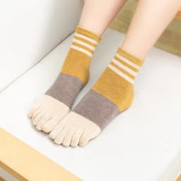 New Cotton Woman Five Finger Socks Female Toe Socks Harajuku Toe Separator Sox Streetwear Autumn Winter 5 Toe Socks