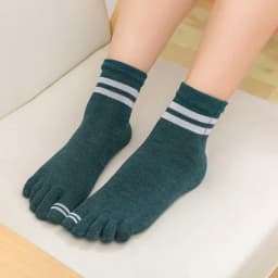 New Cotton Woman Five Finger Socks Female Toe Socks Harajuku Toe Separator Sox Streetwear Autumn Winter 5 Toe Socks