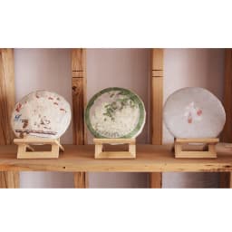 Natural Wood Easel Photo Painting Display Portable Plates Stand Holder Tea Cake Displaying Rack