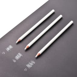 3Pcs White Sketch Charcoal Pencils Set Professional Standard Pencil Drawing Pencils Set For School Tool Painting Art Supplies