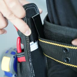 MELOTOUGH Heavy Duty Tradesman Pro Tool Pouch with Various Sized Pockets and Electrical Tape Thong,Hammer Holder