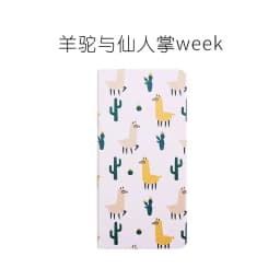 Kinbor Cute Weeks Plan Small Notebook 20 Styles Handpad Book Pocket Book Todolist Mini Hand Account Book Record Book for School