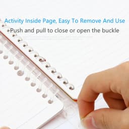 B5 A4 A5 High Quality Binder Notebook Loose Leaf Spiral Notebook Paper Diary Removable Thickened Coil Shell Notebook
