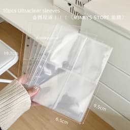 MINKYS Checkerboard Kawaii A5 Kpop Photocard Binder Photo Cards Collect Book Storage Album Hardcover Notebook Korea Stationery