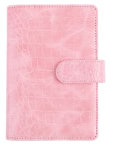 New Color A5A6 Crocodile Pattern DIY Binder Notebook Cover Diary Agenda Planner Paper Cover School Stationery