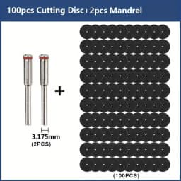 Abrasive Cutting Disc 32mm With Mandrels Grinding Wheels For Accesories Metal Cutting Rotary Tool Saw Blade