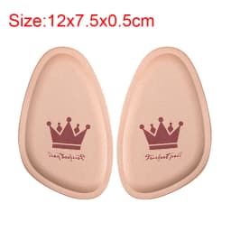 Women Forefoot Pad Pain Relief Insert Half Size Insoles Non-slip Cushion Shoe Breathable Sweat Absorbing Foot Pads for Shoes