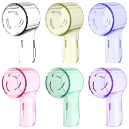 Toothbrush Dustproof Covers Caps Compatible with Braun Oral B Replacement Heads and iO Series Electric Toothbrush Head Protector