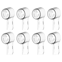 Toothbrush Dustproof Covers Caps Compatible with Braun Oral B Replacement Heads and iO Series Electric Toothbrush Head Protector