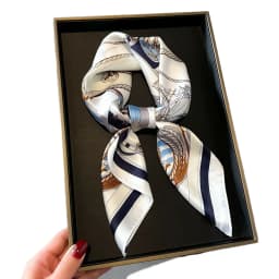 Neckerchief Female Luxury Square Scarf for Women Silk Feeling Shawl Satin Hijab Fashion Wraps Hair Bands Ribbon Headband Bandann