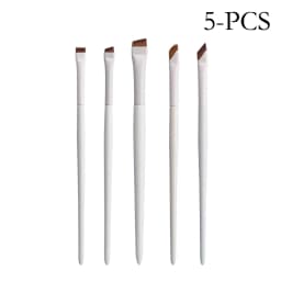 Upgrade Blade Eyeliner Brush Ultra Thin Fine Angle Flat Eyebrow Brush Under The Eye Makeup Brushes Precise Detail Brush White