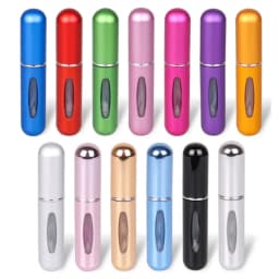 5ml Perfume Refill Bottle Portable Mini Refillable Spray Jar Scent Pump Empty Cosmetic Containers Atomizer for Travel Tool Hot
