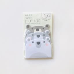 45Sheets/Pack Cartoon Sticky Notes Kawaii Penguin Pig Bear Cat Memo Pads Sticker Student Gifts Stationery School Office Supplies
