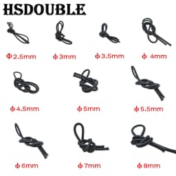 10 Meters Strong Elastic Rope Bungee Shock Cord Stretch String for DIY Jewelry Making Outdoor Project Tent Kayak Boat Backage