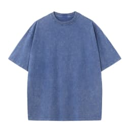 Men's Summer T-shirt 230G Heavy Cotton Vintage Washed T-Shirts Oversized Short Sleeve Loose Streetwear Short Sleeve Tops Tee