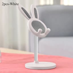 The Cute Rabbit Mobile Phone Stand Desktop Can Lift and Adjust the Desktop Phone Accessories Phone Stand Phone Grip