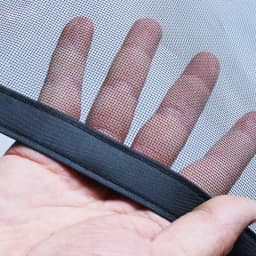Mosquito-proof screen window, self-adhesive window mosquito net, summer insect-proof door, window mosquito net【BLACK】