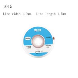 Tin suction Wire Manual Desoldering Suction 1.5m Welding Point Solder Remover Braid Tape Lead Cord Flux Tools