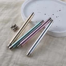 Cat Eye Nail Art Magnetic Tool Cylindrical Stick with Ball Magnet Manicure Accessory for Glass Bead Effects Fits UV Gel Polish
