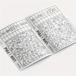 Children's Hidden Objects Coloring Book, with 100+ Find & Color Pages - Interactive Find & Color Activity Workbook, Suitable for School, Home, Travel - Educational Puzzle Book