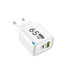 65W USB Fast Charging Charger Type C High Speed Charge Mobile Phone Wall Adapter For iPhone Honor Xiaomi Huawei Samsung Oneplus