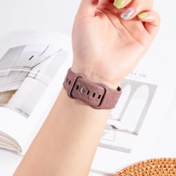 Flower Engraved Strap For Apple Watch Bands 44mm 40mm 49mm 41mm 45mm 38mm 42mm Bracelet iWatch Series 12 9 7 6 3 ultra 4 se Band