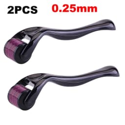 540 Needles for Facial Body Hair Growth Derma Roller for Skin Beard 0.2mm 0.25mm 0.3mm Needle Micro Face Roll Tool