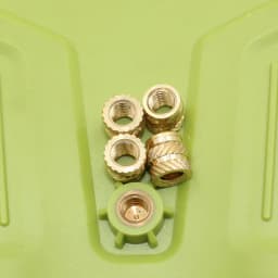 Brass Threaded Insert Nut Kit M2 M2.5 M3 M4 M5 M6 M8 Hot Melt Heat Knurled Embed Injection Copper Insertnut for 3D Print Plastic