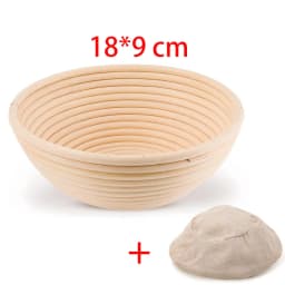 Rattan Bread Proofing Basket Bread Basket Oval Rattan Wicker Dough Fermentation Sourdough Banneton