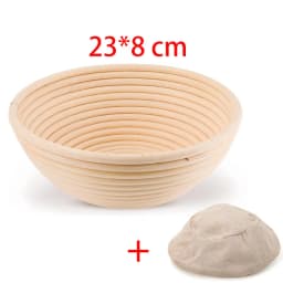 Rattan Bread Proofing Basket Bread Basket Oval Rattan Wicker Dough Fermentation Sourdough Banneton