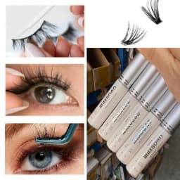 7g Quick Dry Invisible False Eyelash Glue Styling Transparent Natural Fake Eyelashes Extension Glue Adhesive Waterproof Makeup *