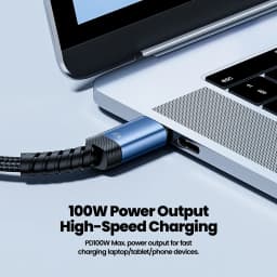 Toocki Type C to Type C Cable 100W PD Fast Charging Charger USB C to USB C Cable For Xiaomi POCO F3 Realme Macbook Samsung iPad