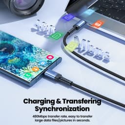 Toocki Type C to Type C Cable 100W PD Fast Charging Charger USB C to USB C Cable For Xiaomi POCO F3 Realme Macbook Samsung iPad