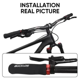 BUCKLOS Bicycle Grips Integrated Rubber Anti-slip Mtb Handlebar Cover Lock on Mountain Bike Handle Bar Cuffs BMX Cycling Parts