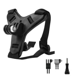 Motorcycle Helmet Chin Strap Mount for GoPro Hero 13 12 11 10 9 8 DJI Osmo Insta360 SJCAM SJ4000 AKASO Action Camera Accessories