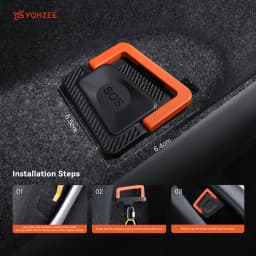 YZ For Tesla Model 3/Y/YL Highland Juniper 2021-2026 Rear Door Emergencies Safety Pull Rope Emergency Handle Car Accessory