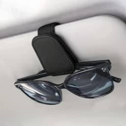 Car Sun Visor Glasses Case Holder Sunglasses Clip Ticket Card Clip Multifunction Portable Clip Auto Interior Accessories