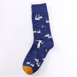 Hot Sale Colorful Cartoon Creative Fashion Vine Graffiti Novelty Men Women Socks Winter Warm Comfortable Cotton Sokken Dropship