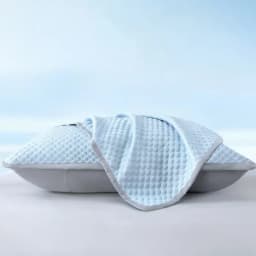 Summer Cooling Pillowcase Solid Color Ice Bean Bean Pillowcase Cool Feeling Air Conditioning Cover Washable  (No Pillow) 48x74cm