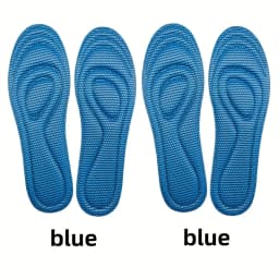 1/2 Pairs Memory Foam Disposable Insoles for Shoes Antibacterial Deodorization Sweat Absorption Insert Sport Shoes Pads