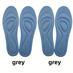 1/2 Pairs Memory Foam Disposable Insoles for Shoes Antibacterial Deodorization Sweat Absorption Insert Sport Shoes Pads