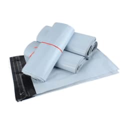 50Pcs Envelope Bag Plastic Express Envelope Storage Bag Gray White Mailing Bag Self Adhesive Sealed Packaging Pouch Express Bag