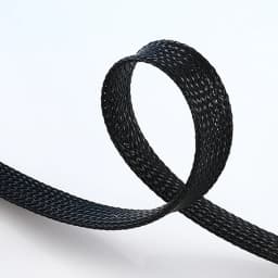 1/5/10M Black Insulated Braid Sleeving 6/8/10/30mm Tight PET Wire Cable Gland Protection Cable Sleeve Flame Retardant Nylon Tube