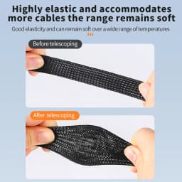 1/5/10M Black Insulated Braid Sleeving 6/8/10/30mm Tight PET Wire Cable Gland Protection Cable Sleeve Flame Retardant Nylon Tube