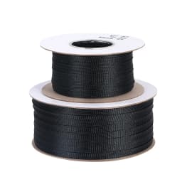 1/5/10M Black Insulated Braid Sleeving 6/8/10/30mm Tight PET Wire Cable Gland Protection Cable Sleeve Flame Retardant Nylon Tube