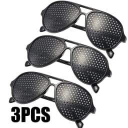 Anti-myopia Astigmatism Glasses Vision Correction Fatigue Pin Hole Glasses With Holes For Men Women Eyesight Improvement Eyewear