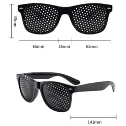 Anti-myopia Astigmatism Glasses Vision Correction Fatigue Pin Hole Glasses With Holes For Men Women Eyesight Improvement Eyewear
