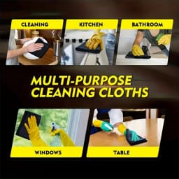 Premium Quality 3/5/10/20-Pack Cleaning Cloths - Soft Microfiber Towels for Kitchen, Car, & Desktop Cleaning - Stain Resistant